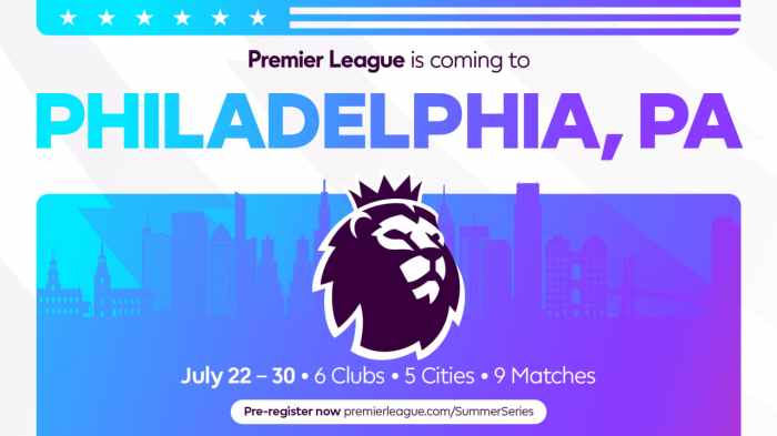 Premier league summer series