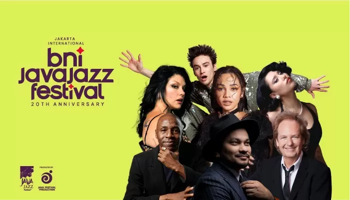 Andien Hiasi Panggung BNI Java Jazz on The Move di Sarinah