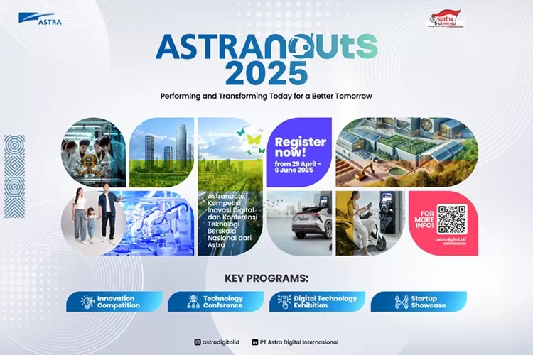 Astronauts 2025: Inovasi Digital, Masa Depan Cerah Indonesia