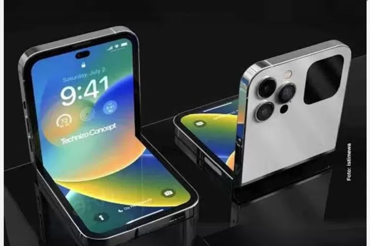 Bocoran iPhone Lipat Layar Tengah Touch ID Samping Desain Futuristik
