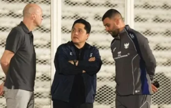 Erick Thohir Tekanan Berat Timnas Jelang Laga Krusial Hadapi Bahrain