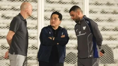 Erick Thohir: Tekanan Berat Timnas Jelang Laga Krusial Hadapi Bahrain