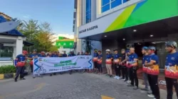 Gowes Bersama BPJS Ketenagakerjaan dan PWI Kepri: Silaturahmi dan Kesehatan Terjaga