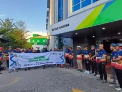 Gowes Bersama BPJS Ketenagakerjaan dan PWI Kepri: Silaturahmi dan Kesehatan Terjaga