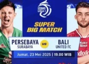 Live Streaming Persebaya vs Bali United Prediksi Susunan Pemain dan Jalannya Pertandingan