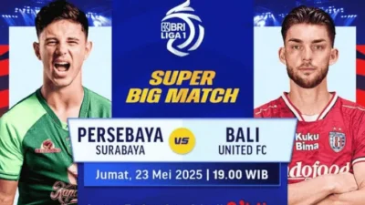Live Streaming Persebaya vs Bali United Prediksi Susunan Pemain dan Jalannya Pertandingan