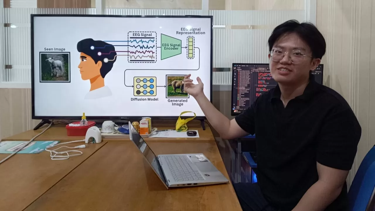 Lulusan ITS Ciptakan Teknologi Baca Pikiran Lewat Sinyal EEG