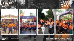 Ribuan Peserta Rayakan 13 Tahun Harris Day di Bandung, Bali, Batam