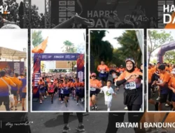 Ribuan Peserta Rayakan 13 Tahun Harris Day di Bandung, Bali, Batam