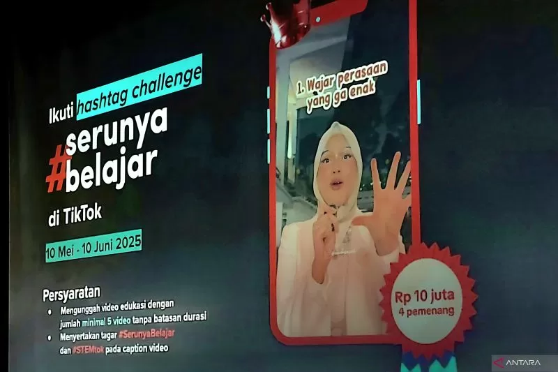 TikTok Ramaikan Hardiknas Ajak Kreator Ciptakan Konten Edukasi Menarik