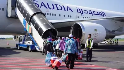 Ancaman Bom Guncang Pesawat Saudia Airlines Angkut Jamaah Haji Depok