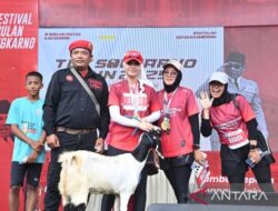 Anggota DPR Berbagi 3.000 Beasiswa di Lomba Lari Soekarno Trenggalek