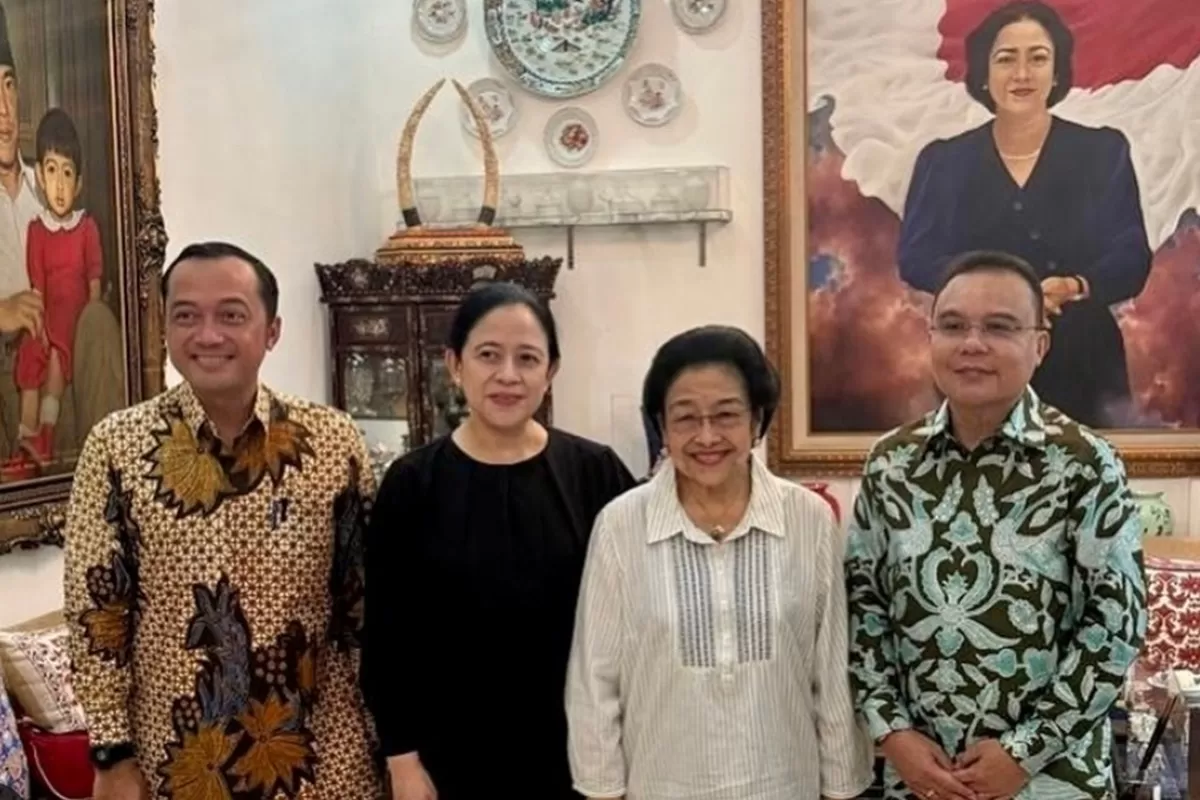 Dasco Dapat Wejangan Kebangsaan dari Megawati dan Puan di Teuku Umar