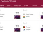 Jadwal portugal