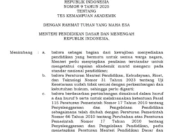 Permendikdasmen TKA Baru: Keadilan dan Kualitas Pendidikan Terwujud