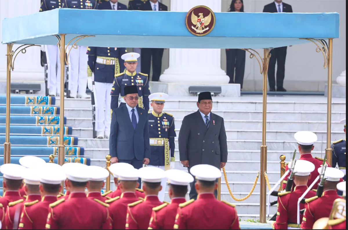 Prabowo-Anwar Ibrahim Bahas Solusi Krisis Global di Istana Negara
