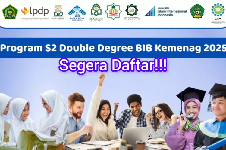 Raih Gelar Dua Sekaligus: Beasiswa Double Degree BIB Kemenag 2025