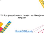 Kementerian – Berikut Kerajinan Tangan Khas Bali Yang Bisa Dijadikan …