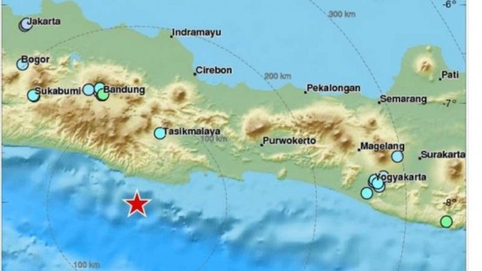 Lokasi gempa