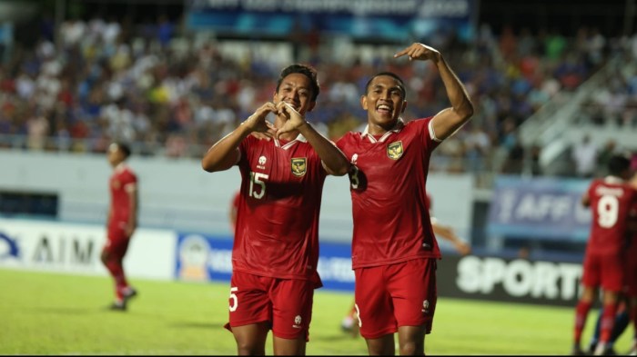 Timnas indonesia u 23 vs thailand u23