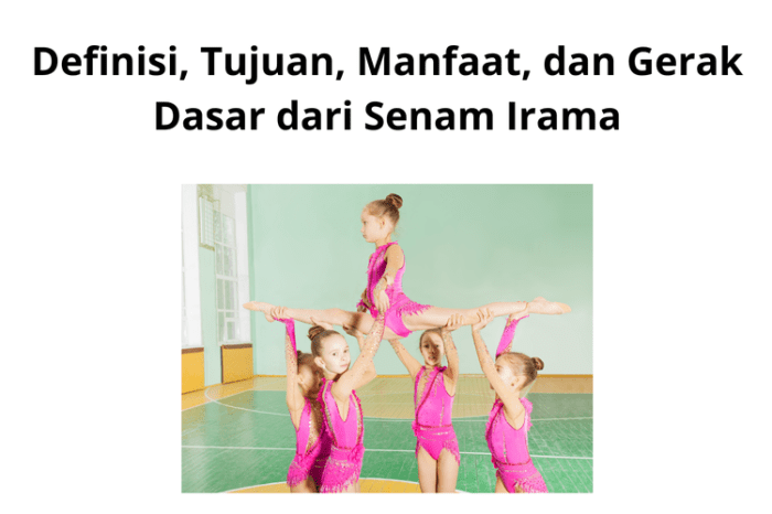 Setiap gerak senam irama diawali dan diakhiri dengan