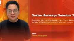 Ferdi Sukses Muda Lewat Lensa Kamera dan UMKM Lokal