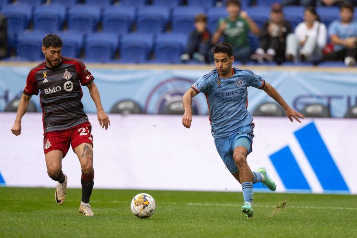 New York City FC vs Toronto FC Duel Sengit di Lini Tengah