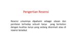 Pembuat resensi disebut