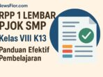 RPP 1 Lembar PJOK SMP Kelas VIII K13 Panduan Efektif Pembelajaran