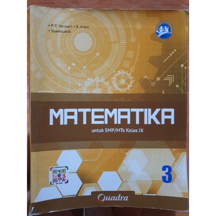 Download rpp 1 lembar matematika kelas 9 smp