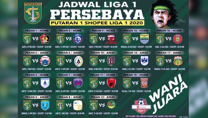 Jadwal persebaya