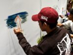 Teknik melukis pada media tembok disebut