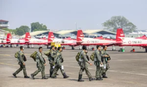 Demo Udara HUT RI ke 78 Prioritas Keselamatan Penerbang di Atas Segalanya