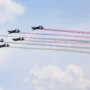 Puluhan Pesawat TNI Hiasi Langit Jakarta Rayakan HUT RI ke 78